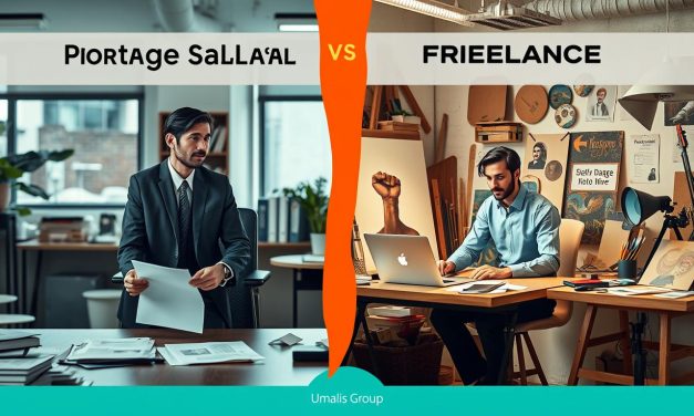 Comparaison entre portage salarial et freelance